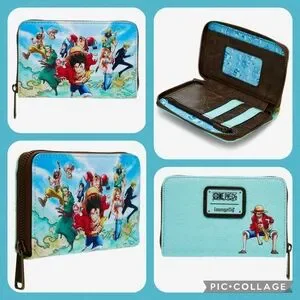 LOUNGEFLY One Piece Luffy & Crew Map  Mini Backpack & Zip Wallet Loungefly | Bags | Loungefly One Piece Luffy Crew Map Mini  main image 2